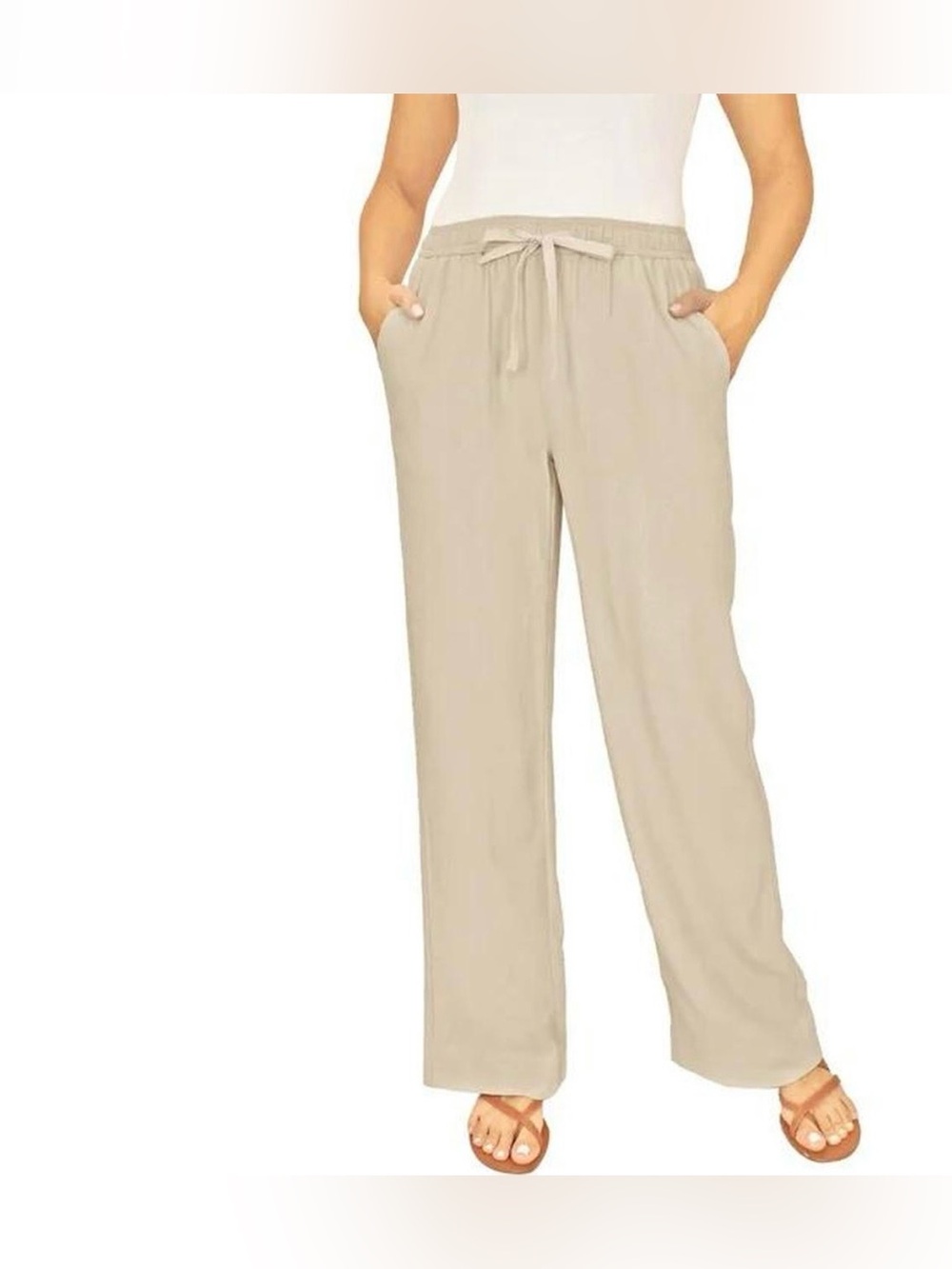 Briggs New York Women’s Linen Blend Pants